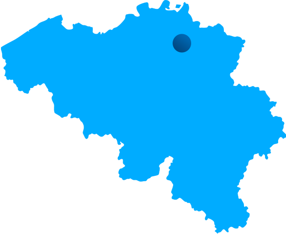 Blue map